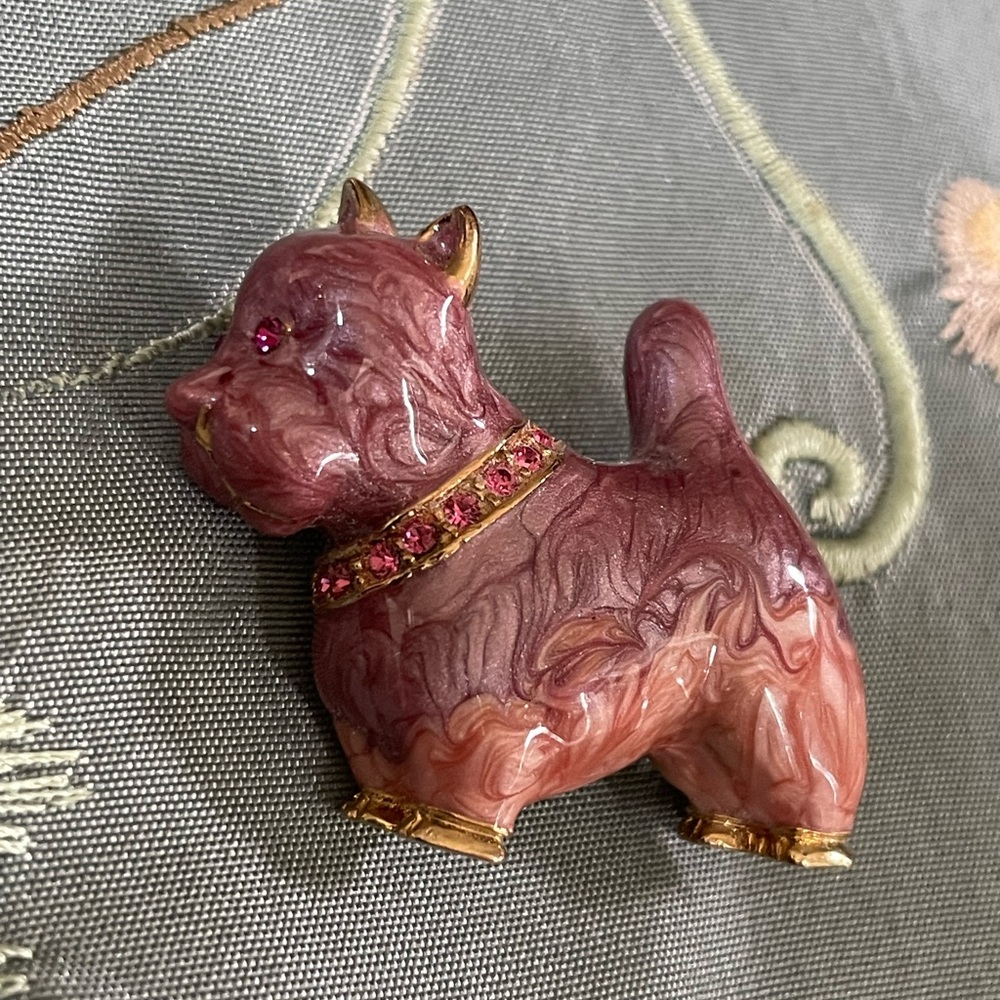 ☀️SALE☀️Vintage Scottish Dog Brooch/Pin. - Picture 3 of 11